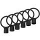 thumbnail image 3 of 6 conectores flexibles de plástico para conos de tráfico, anillos de repuesto para postes de barreras de seguridad para entrenamiento deportivo y control de multitudes, 3 of 8