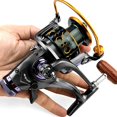 thumbnail image 3 of Fishing Reel Carp Spinning Reel Front and Rear Brake System Metal Spool Fishing Reels Tools Accessories ,Rigid Aluminum Skeletal Frame, 3 of 6