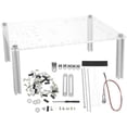 thumbnail image 2 of 1 Set Open Air Computer Case Open Frame Computer Case ITX/UATX DIY Chassis Bracket, 2 of 2