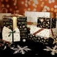 thumbnail image 3 of Origami Paper Merry Christmas Xmas New Year Coated Paper Present Box Packing Wrapping Paper Gift Wrap 1, 3 of 8