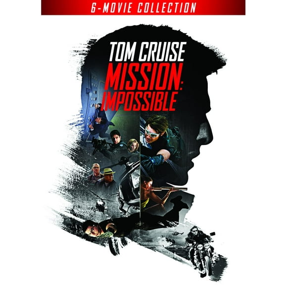 Mission: Impossible 6 Movie Collection (DVD), Starring Tom Cruise Fr