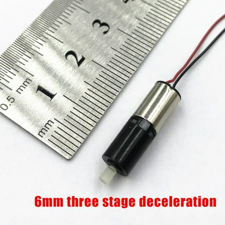 

6mm DC3V Precision Mini Micro Planetary Reduction Reducer Gear Motor 1-4 Stage