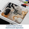 thumbnail image 6 of Marble Square Gaming Mouse Pad, 8.3x9.8 Inch Non-Slip Rubber Bottom Printed Mousepad for Office and Gaming, 6 of 6