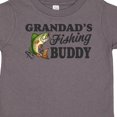 thumbnail image 4 of Inktastic Grandad's Fishing Buddy Boys Toddler T-Shirt, 4 of 5