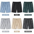 thumbnail image 6 of Icy Shorts for Women Over 50, 8 Inch Inseam Quick-Dry Stretch Casual Shorts with Pockets & Drawstring, Moisture-Wicking Summer Trousers, 6 of 7