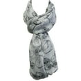 thumbnail image 4 of Wrapables? Lightweight Vintage Bicycle Infinity Scarf, Gray, 4 of 7