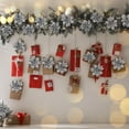 thumbnail image 5 of Dalrosia 12PCS Glitter Christmas Poinsettia Flowers with Clips, 5.7" Poinsettias Artificial Flowers for Christmas Tree Wreaths Garland Decoration, 5 of 6