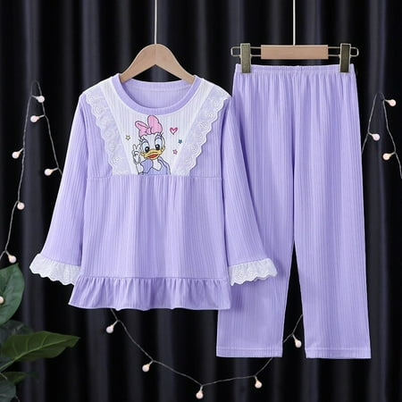 

Anime Sanrios Children s Fashion Printed Home Clothing Cartoon Kuromi Cinnamoroll My Melody Cute Casual Pajamas Set Kids Gift