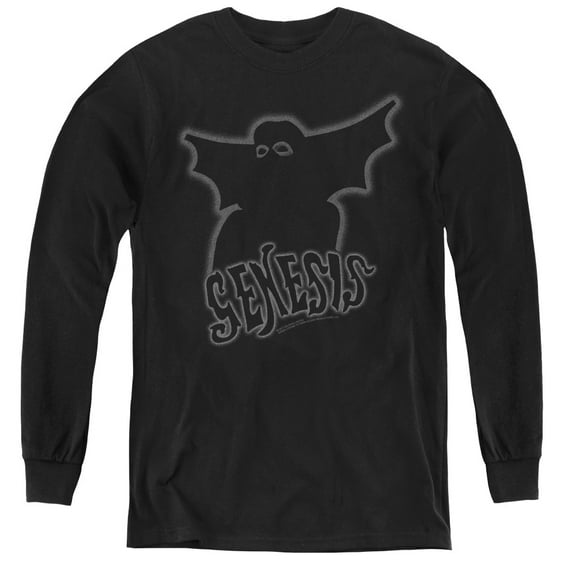 Genesis Watcher Of The Skies Youth Long Sleeve T-Shirt Tee Black