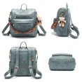 thumbnail image 2 of Set de 2 mochilas Soperwillton de piel sintética para mujer, 2 of 6