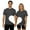 Men-Grey, variant on KHONTS Valentine's Day T Shirts for Men and Women Couple Patchwork Heart Printed Tops Crew Neck Short Sleeve Sweat Tees Men-Yellow XL