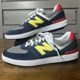 thumbnail image 1 of New Balance Shoes Mens 10 Blue 574 Court Sneakers Classic Retro Running CT574RPY, 1 of 6