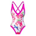 thumbnail image 3 of ZheElen Rétro Vintage Maillot de Bain une Pièce pour les Femmes Maillots de Bain Réglables Modestes et à la Mode M 1Set, 3 of 6