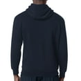 thumbnail image 2 of Men's Starter Navy Chicago Bears Team Track Graphic Pullover Hoodie, 2 of 3