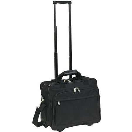 COMPACT ROLLING COMPUCASE/BRIEF (Best Rolling Laptop Briefcase)