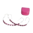 thumbnail image 4 of Accesorios de práctica de decoración temporal Cadena de tirantes de moda DIY Decorativo con rosa, 4 of 9