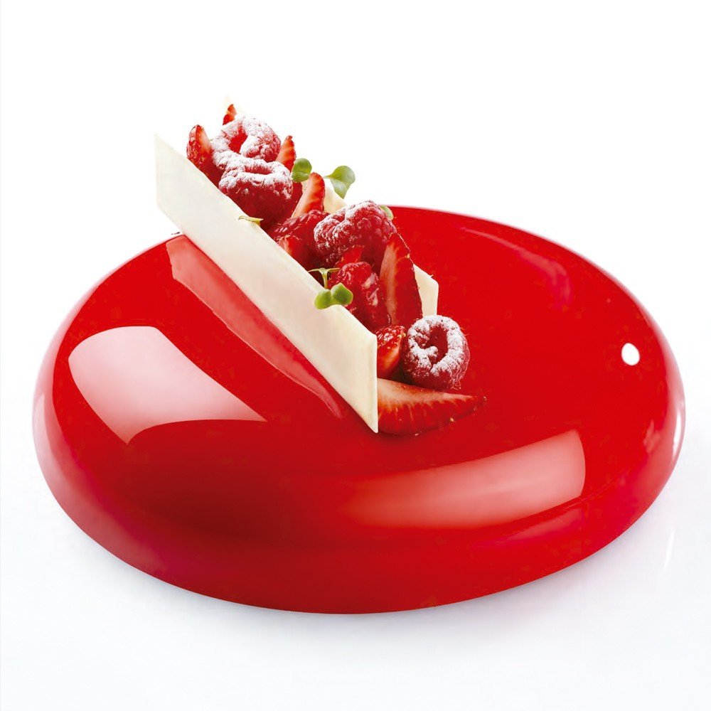 Stampo In Silicone Rosa La Vie En Rose Pavoni KE080 Per Dolci - Adatto A Forno, Microonde E Lavastoviglie