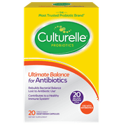 Culturelle Probiotics Ultimate Balance Supplement, Bacterial Balance & Immune System Support for Adults, 20 Count