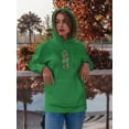thumbnail image 2 of Remember To Be Happy Quote Hoodie Women -Image by Shutterstock, Female Large, 2 of 4