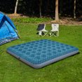 thumbnail image 4 of Honeydrill King Size Camping Air Mattress Patterned Airbed with Flocked Surface, 4 of 7