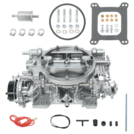 Woudy Carburetor 4 Barrel Electric Choke for Edelbrock 1411 Performer 750 CFM