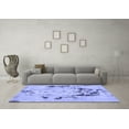 thumbnail image 3 of Ahgly Company Machine Washable Indoor Rectangle Persian Blue Bohemian Area Rugs, 4' x 6', 3 of 4