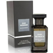Oud Wonder Eau De Parfum by Fragrance World 2.7 ml / 80 ml Spray for Men