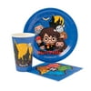 Harry Potter™ Chibi Cartoon Tableware Kit for 20 , Party Supplies, Halloween, 60 Pieces
