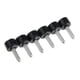 thumbnail image 5 of Puntas de goma para tacones altos (paquete de 6) Negro, 5 of 9