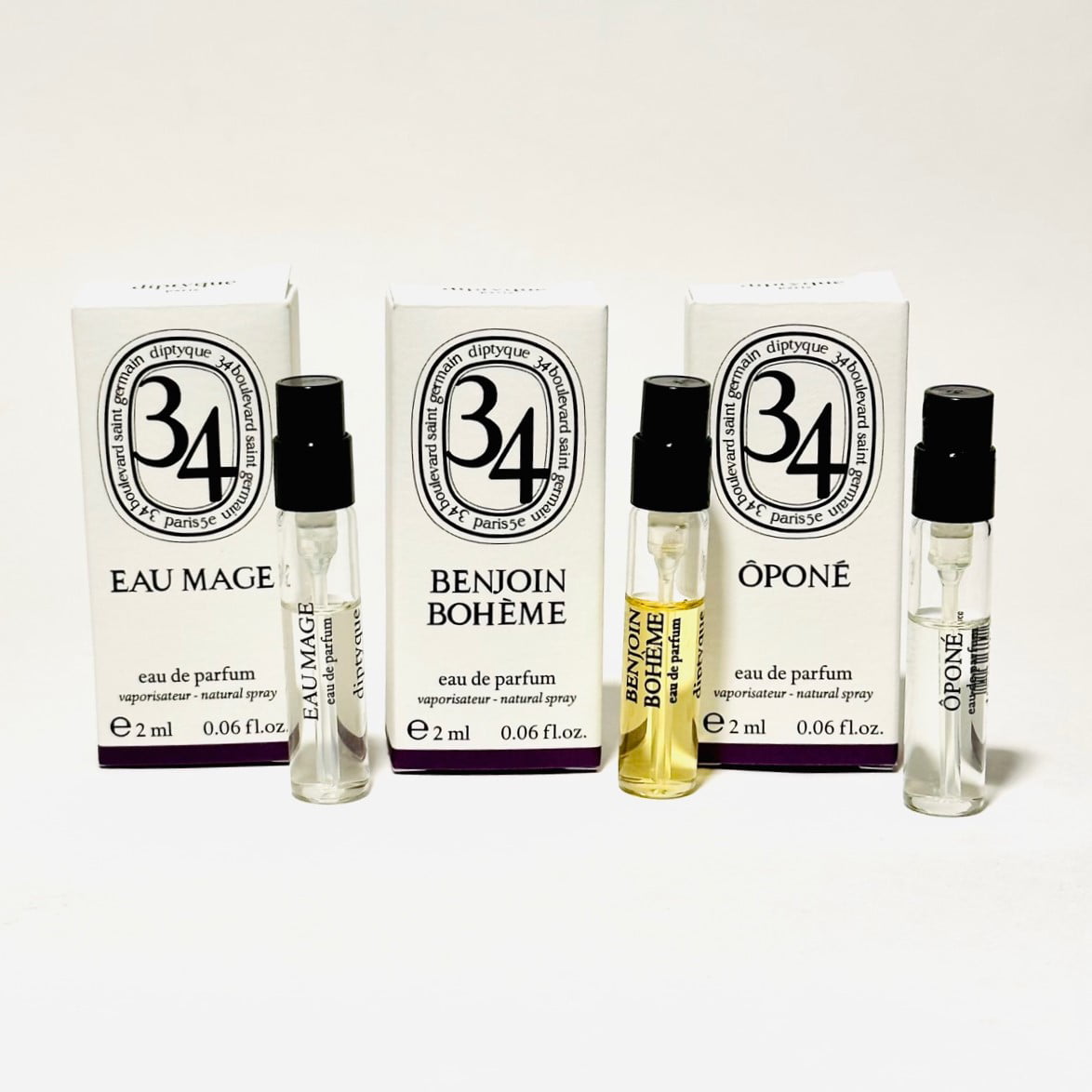 Diptyque Eau Mage/Benjoin Boheme/Opone - Eaux De Parfum