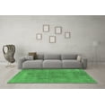 thumbnail image 3 of Ahgly Company Indoor Rectangle Oriental Emerald Green Industrial Area Rugs, 8' x 12', 3 of 4