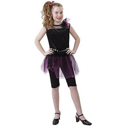 80's Star Halloween Costume Medium, Girl's size: Medium (8-9) By Totally Ghoul From USA