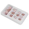 thumbnail image 3 of Uñas postizas para mujer, 24 piezas de uñas postizas para mujer, pegamento para uñas postizas de cobertura completa en uñas optimizadas para la excelencia, 3 of 8