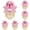 Pink, variant on RZDLIZJ 1Pc Mini Hook Utility Knife,ABS Retractable Cutter,Portable Box Opener for Package Opening,Paper Cutting,Daily Carry Use,3x1.96 Inch