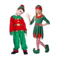 thumbnail image 5 of Traje de elfo navideño para niños, ropa de fotografía para fiesta, evento, vacaciones, nuevo y bonito, confeccionado en fábrica, 5 of 5
