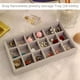 thumbnail image 5 of Joyero Pendientes De Franela Bandeja De Exhibición Pendientes De Anillo Bandeja De Anillo Pequeño Cajón De Joyería Caja De Almacenamiento Minnieouse HA025003-02, 5 of 7