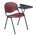 thumbnail image 4 of KFI Polypropylene Stacking School Chair - Left Writing Tablet - Grey, 4 of 5