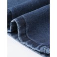 thumbnail image 5 of DARING DIVA Women's Plus Denim Overall Sleeveless V Neck Denim Jumper Dress 4X Black Blue, 5 of 5