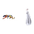 thumbnail image 1 of Figura decorativa de niña caminando, escultura de escritorio elaborada en resina con líneas suaves y detalles delicados. Ideal para la oficina, el por, 1 of 8