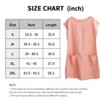 thumbnail image 5 of Amazhiyu Womens Plant Dyed Linen Short Dresses Crew Neck Short Sleeve T Shirt Dress Summer with Pockets, 5 of 5