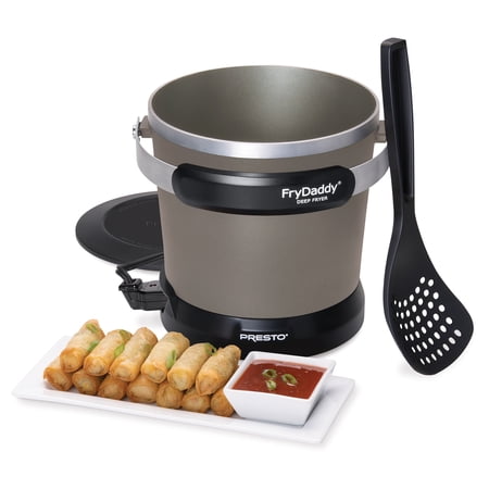 (NO POWER CORD) Presto FryDaddy Electric Deep Fryer, Black 05428