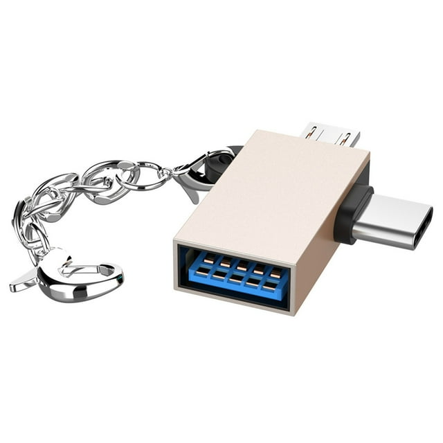 2 - in - 1 USB 3.0 OTG Converter for Micro USB and Type - C Devices