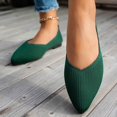 thumbnail image 6 of Xiaoxatg Women’s Casual Shoes for Everyday Style and Comfort - On Design Versatile for Activities All Season Footwear Flat Sole with Full Toe Coverage 8 Dark Green, 6 of 8
