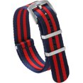 thumbnail image 1 of LAICAIW Nylon Watch Band 20mm 22mm Multicolor Replacement Watch Straps for Men Women, 1 of 7