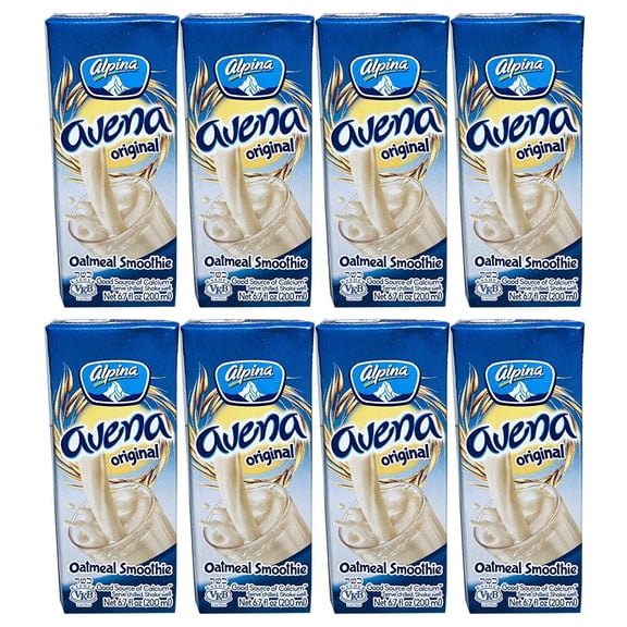 Avena Sabor Original 200 ml. - 8 Pack. / Avena Original Flavor 6.7 fl. oz. - 8 Pack.
