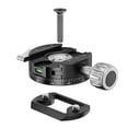 thumbnail image 3 of Panoramic Rotating Base, Strong Locking UNC 3/8in Screw Hole Camera Quick Release Base Clamp  for Camera Stabilizer, 3 of 7