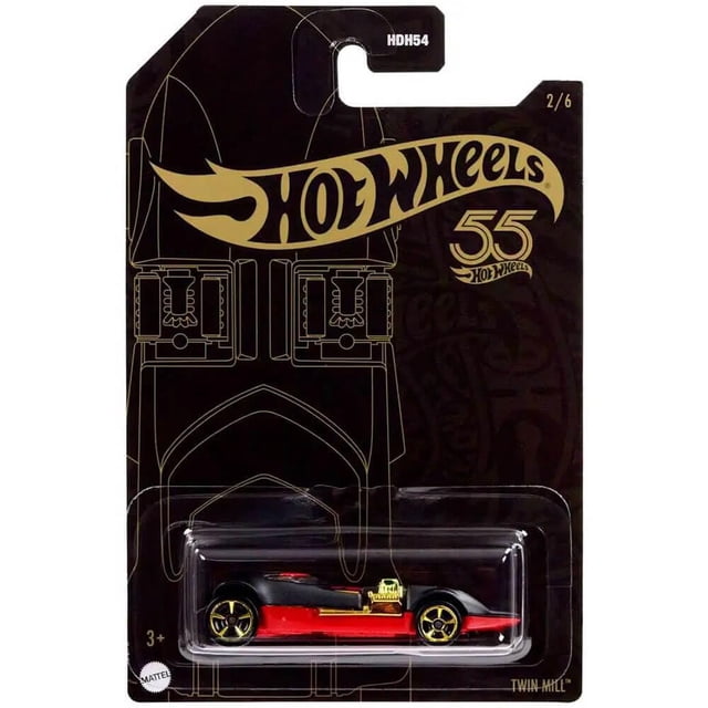 Auto fundido a presión Hot Wheels Twin Mill Pearl and Chrome 2023