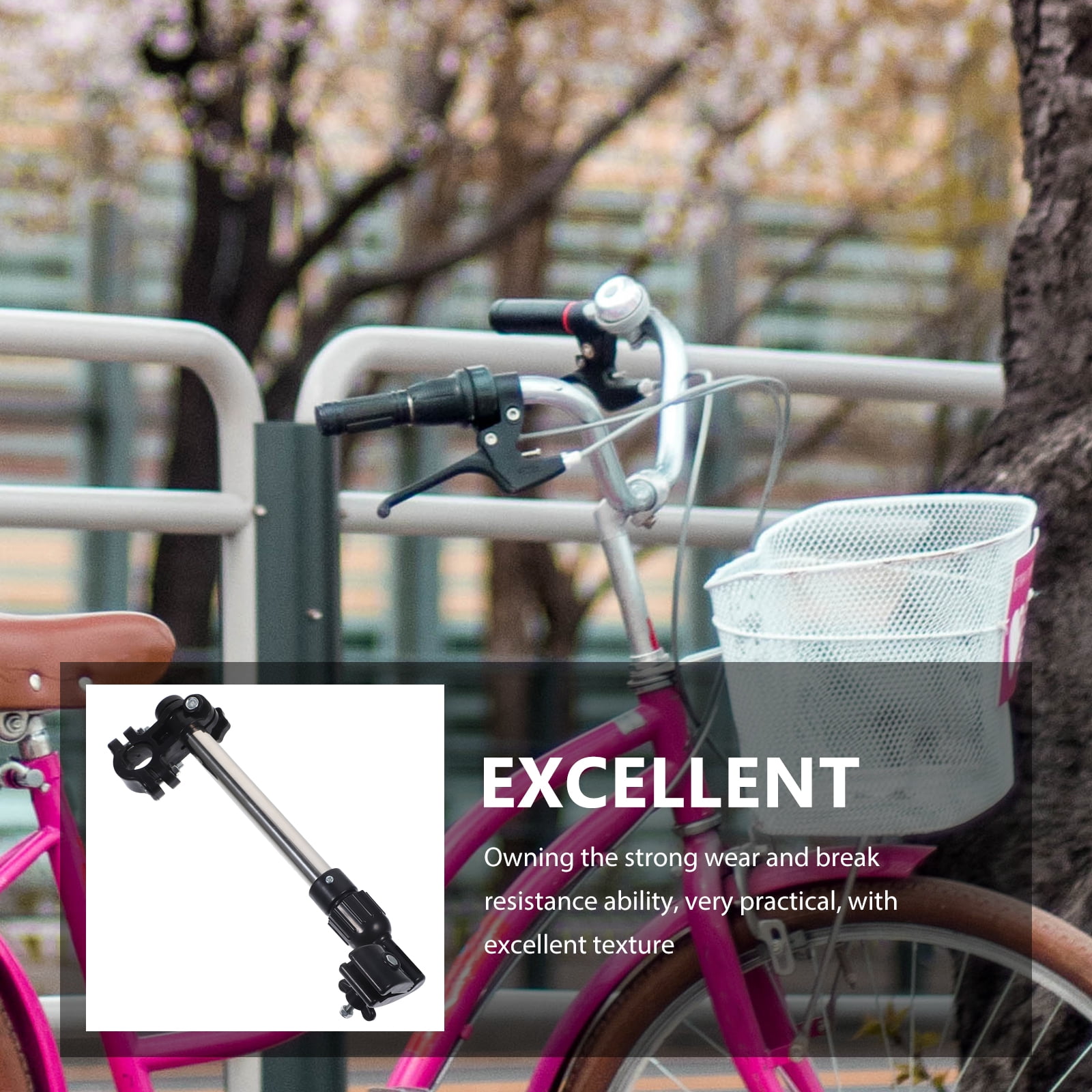 2pcs Umbrella Stand Umbrella Holder Umbrella Mount Stand for Bike Stroller