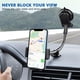 thumbnail image 2 of Soporte para teléfono para automóvil Soporte para teléfono para parabrisas de automóvil Soporte para teléfono para automóvil con brazo largo ajustable y cuello de cisne compatible con soporte para aut, 2 of 5