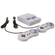 Restored Nintendo Super NES Classic Console System W/ 2 Controllers & Cables (Refurbished)